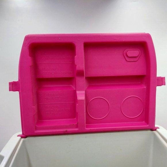 Coleman Ice World 2000 Cooler Vintage Pink Fuchsia - Picture 10 of 14